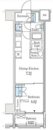 NL新中野レジデンスの物件間取画像